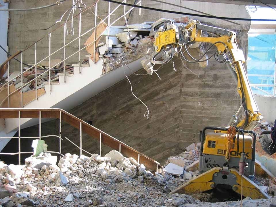 Robotic demolition Stalybridge - TOTAL