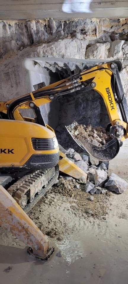 Robotic demolition in Bournemouth