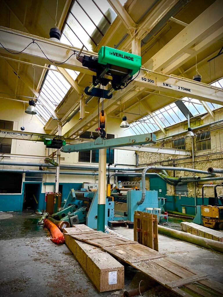 Factory demolition Newcastle
